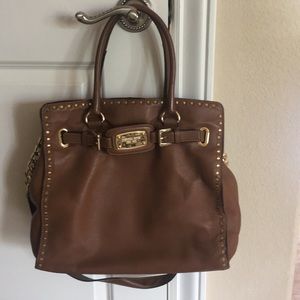 Michael Kors tan purse